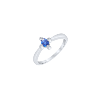 Sapphire Star Ring